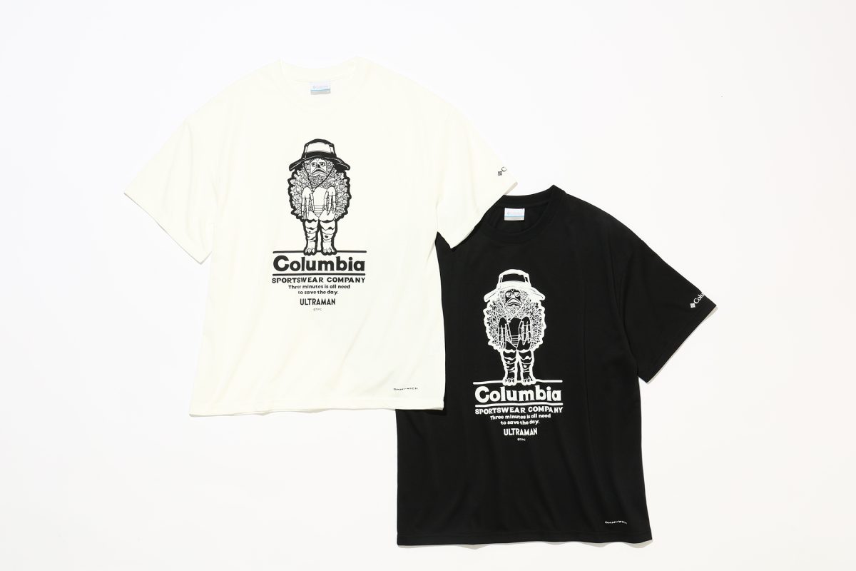 コロンビア「チャーリートレイルグラフィックショートスリーブTシャツ（ピグモン）」各￥5,940／2色展開