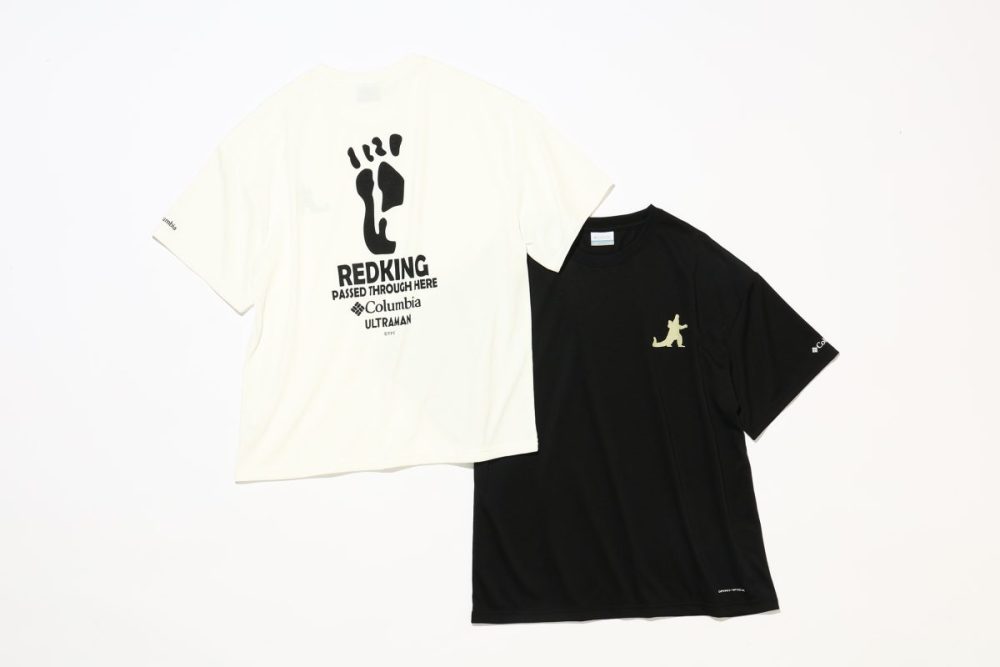 コロンビア「チャーリートレイルグラフィックショートスリーブTシャツ（レッドキング）」各￥5,940／2色展開