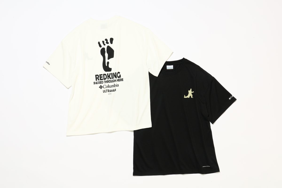 コロンビア「チャーリートレイルグラフィックショートスリーブTシャツ（レッドキング）」各￥5,940／2色展開