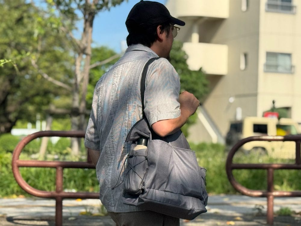 日常使い・出張や旅行・キャンプと３つのシーンで活躍してくれるバッグ