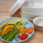 ニトリ 二品作れるレンジせいろ蒸し器
