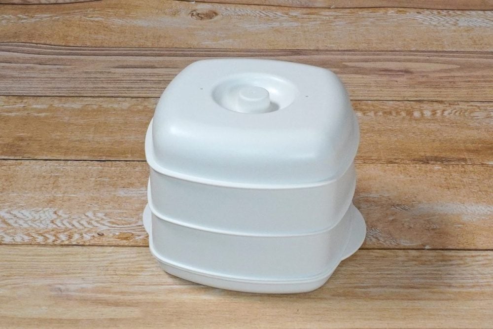 ニトリ 二品作れるレンジせいろ蒸し器
