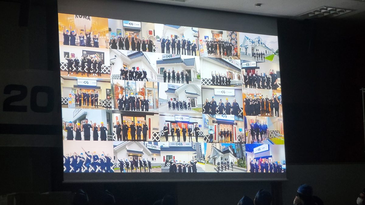 各出場店舗からの応援メッセージ動画