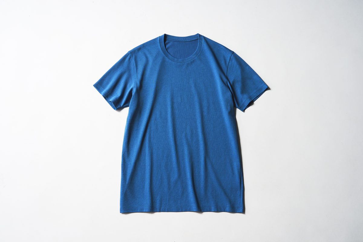 ドライカラークルーネックTシャツ 65 BLUE ￥590