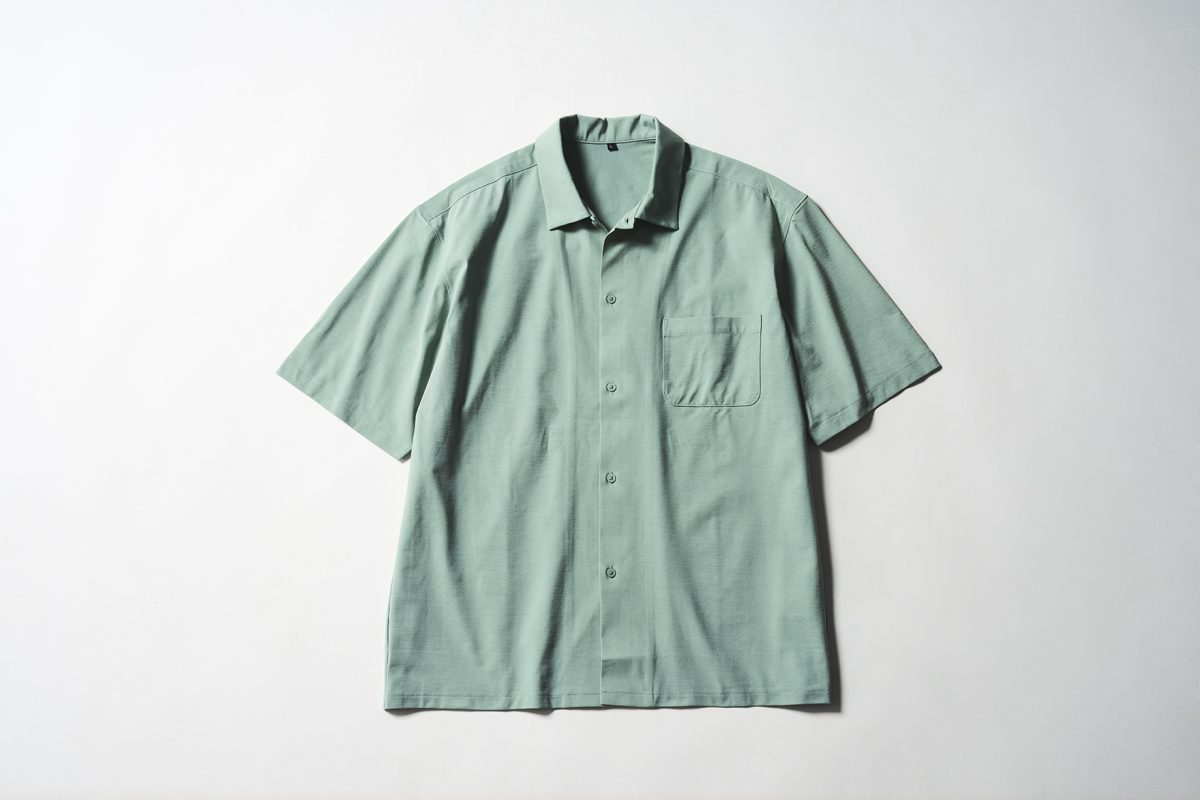 冷感ドライストレッチ半袖シャツ ￥1,280
