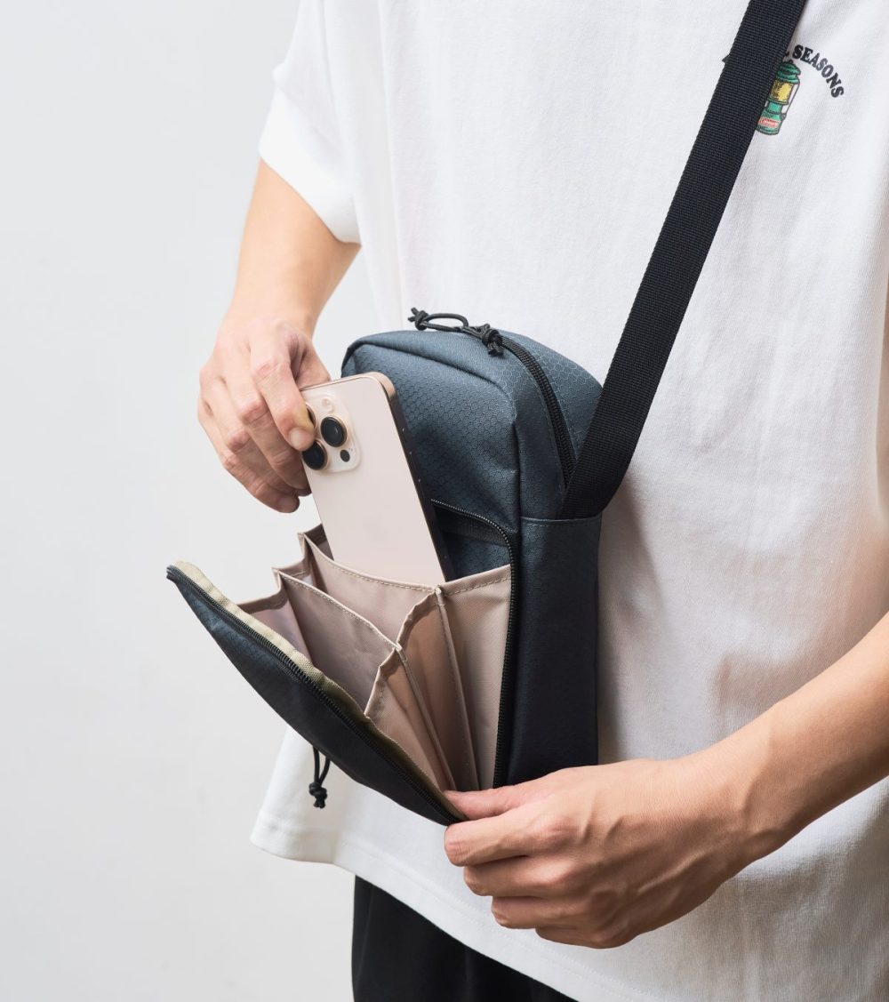 前ポケットのじゃばらが便利