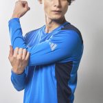 立体パターンで体の動きを邪魔しない