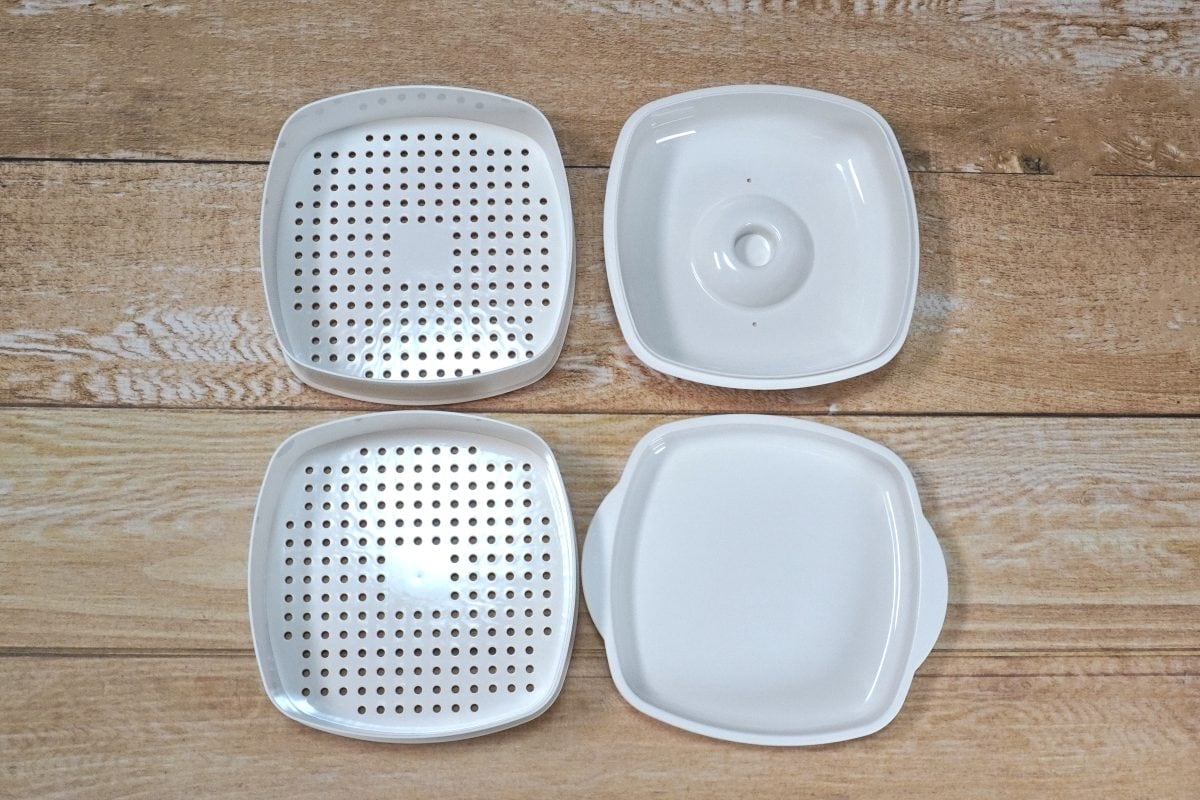 ニトリ 二品作れるレンジせいろ蒸し器