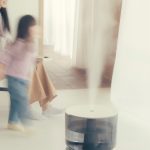 クリーンなミストを放出し、運転音はまったくと言っていいほど聞こえず、静音性に優れています