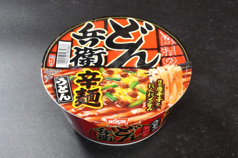 日清食品「日清のどん兵衛 辛麺」