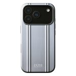 ゼロハリバートン「ZERO HALLIBURTON Hybrid Shockproof Flip Case」￥9,900／iPhone17、iPhone17 Pro
