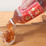 ゼラチン量少なめのやわらかめだと、ペットボトルに付いてとれないゼリーが結構あります