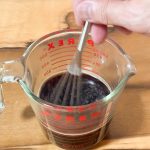 少量のドリンクでゼラチンを溶かしたほうが粗熱のとれが早く、時短で作れます