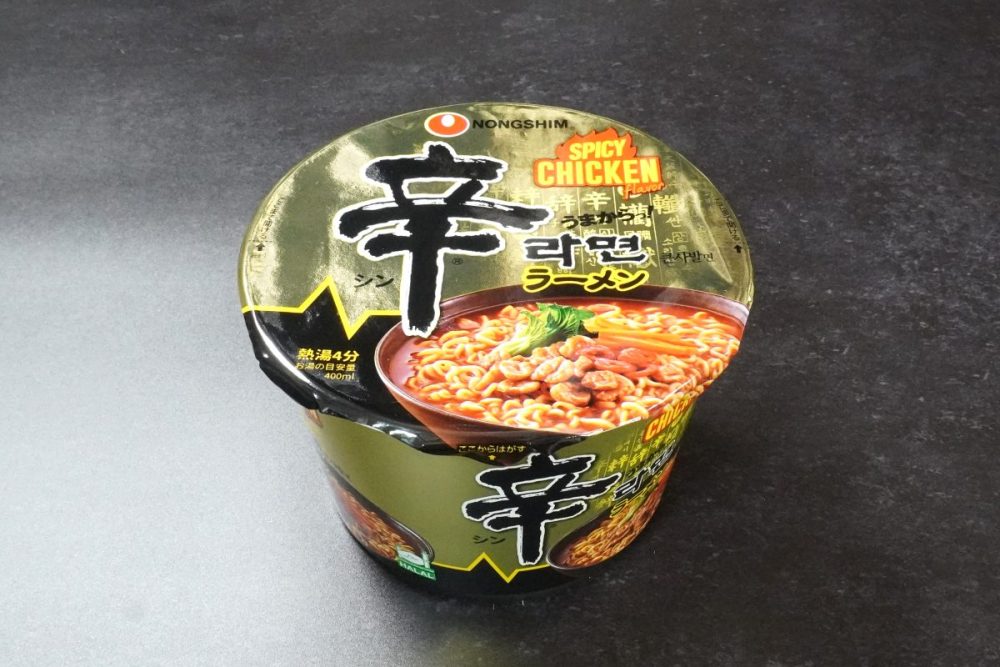 農心ジャパン「辛ラーメン スパイシーチキン カップ」