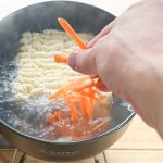 茹でるとき、ニンジンの変化に注意してください