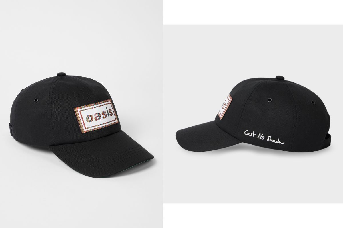Paul Smith × Oasis「シグネチャーストライプロゴ キャップ」￥14,300