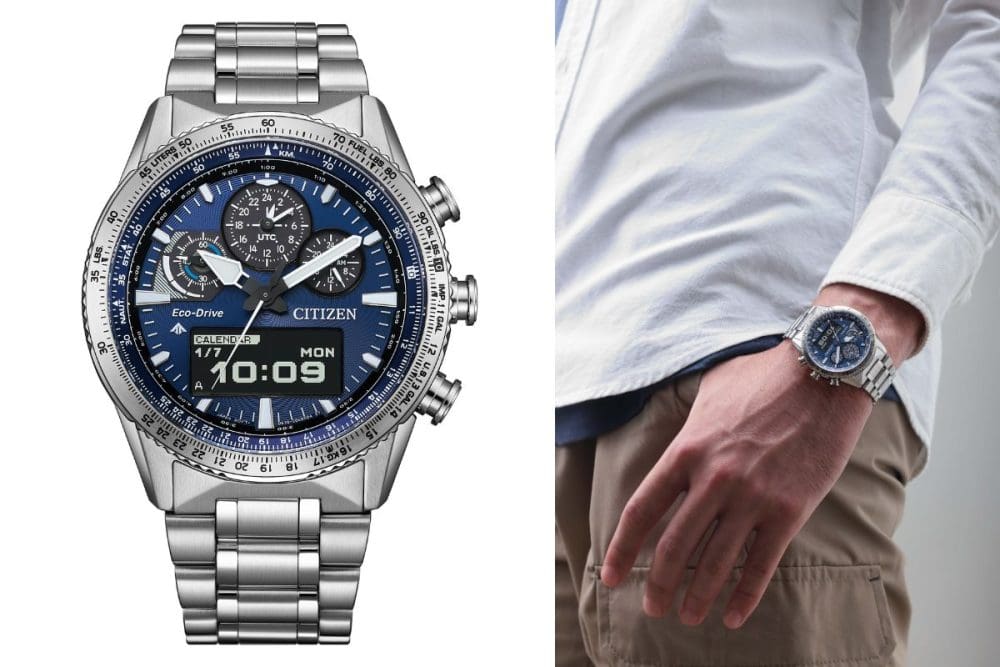 シチズン プロマスター「JV2000-51L」￥143,000／光発電エコ‧ドライブ／43.0㎜径／20気圧防水