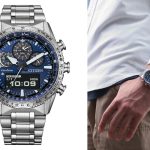 シチズン プロマスター「JV2000-51L」￥143,000／光発電エコ‧ドライブ／43.0㎜径／20気圧防水