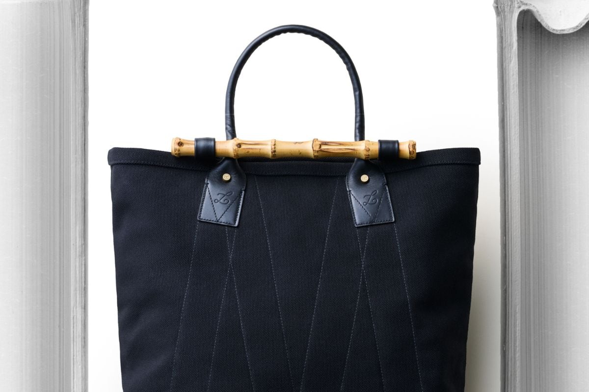 吉田カバン“ラゲッジ レーベル”待望の新作」竹×レザーハンドルの