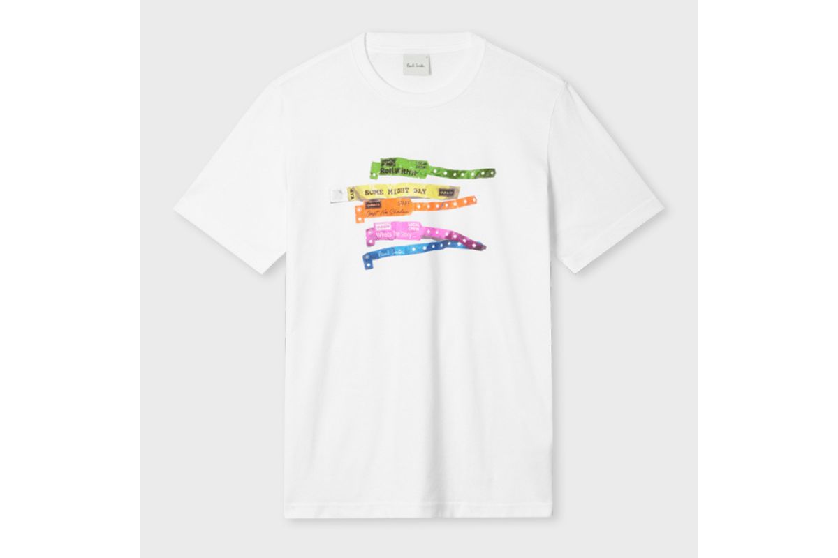 Paul Smith × Oasis「リストバンド Tシャツ」￥16,500