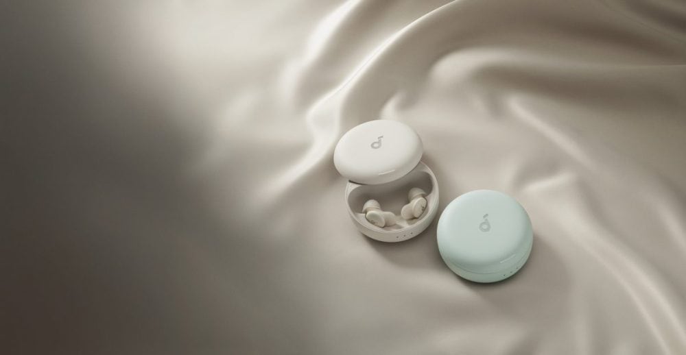 サウンドコア「Soundcore Sleep A30」￥29,990／Bluetooth 5.3／SBC、AAC／IPX4／約3.0g（イヤホン本体、⽚⽿）