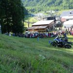 イベントの恒例コンテンツであり、毎回盛り上がるゲレンデをバイクで駆け上るヒルクライムコンテスト。