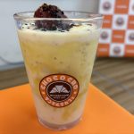 スムージーベースには、紅あずまを使用したさつまいもペーストと北海道バターを合わせているそう