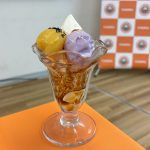 サンマルクカフェ　スイートポテト＆紫芋のパフェ