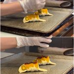 安納芋クリームのほか、ビターカラメルソースや黒ゴマなんかものっかっている