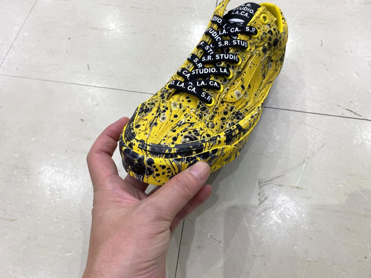 skoloctキャンバス作品 アートをそのまま足元に」VANSをキャンバスに変えた狂気の一足