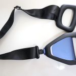 モーションベルトを装着した様子