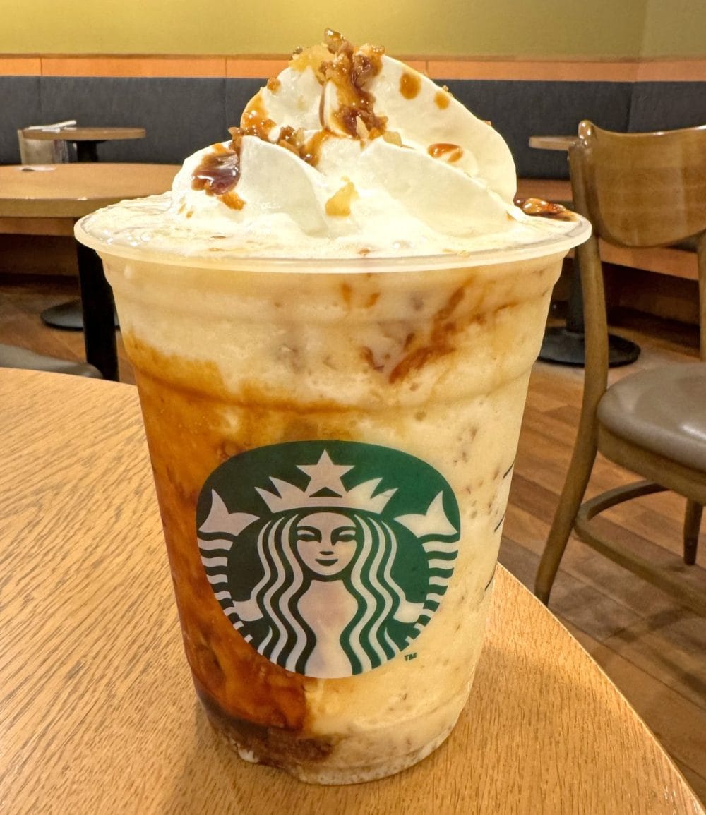 スターバックスコーヒー『焼き芋 香ばしカラメル フラペチーノ』