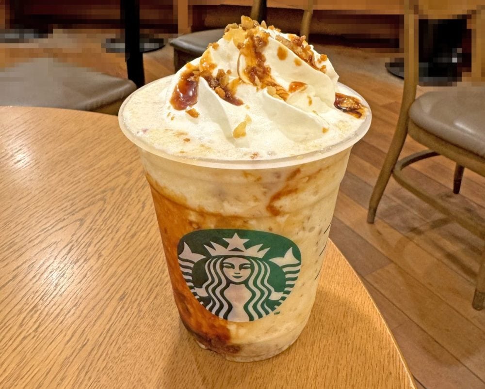 スターバックスコーヒー『焼き芋 香ばしカラメル フラペチーノ』