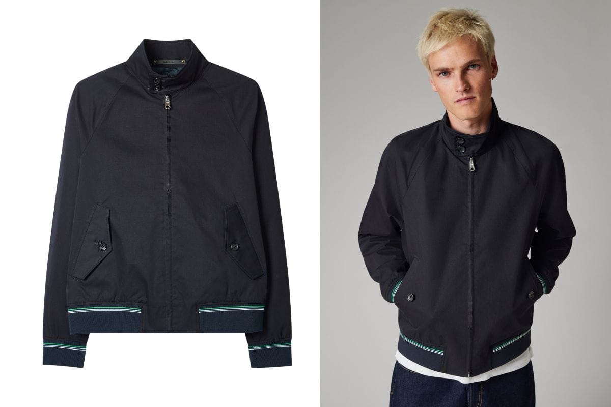 Paul Smith × Oasis「ハリントンジャケット」￥93,500