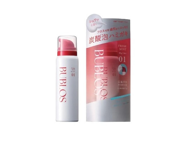 I-ne　バブロス　炭酸泡ハミガキ　医薬部外品　80g　￥1,485（税込み）