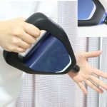 円柱型ヘッド使用の様子