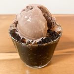無糖コーヒーで作ったからこそ、アイスクリームなどをトッピングするとかなりリッチ感が出ます