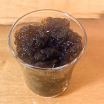 無糖コーヒーで作ったので、このままではかなり苦みが強いです