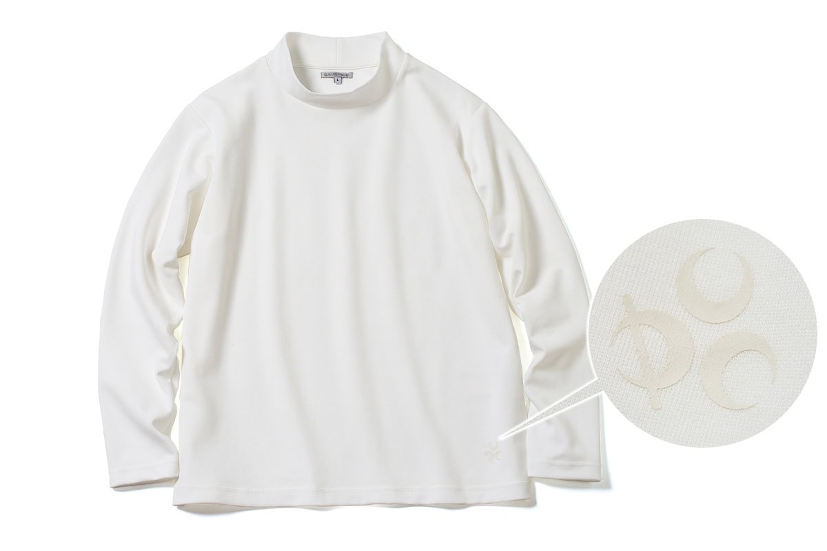 ディオスピス
長袖モックネックTシャツ [4AE004]　￥2,980（税込￥3,278）