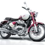 350ccモデルよりも少し大柄なボディとゆとりのあるエンジン、そして美しさに磨きを掛けられたデザインが魅力