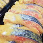 角上魚類で人気の自家製の銀鮭西京漬け