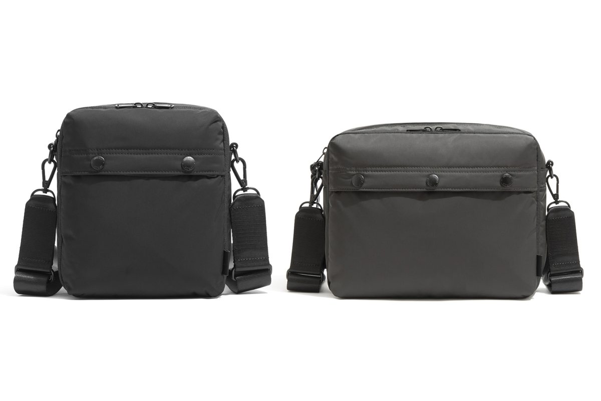 アントラック「ショルダーバッグ-バーティカルタイプ」￥18,700／W17×H20×D8㎝
アントラック「ホリゾンタルタイプ」￥20,900／W25×H20×D9㎝