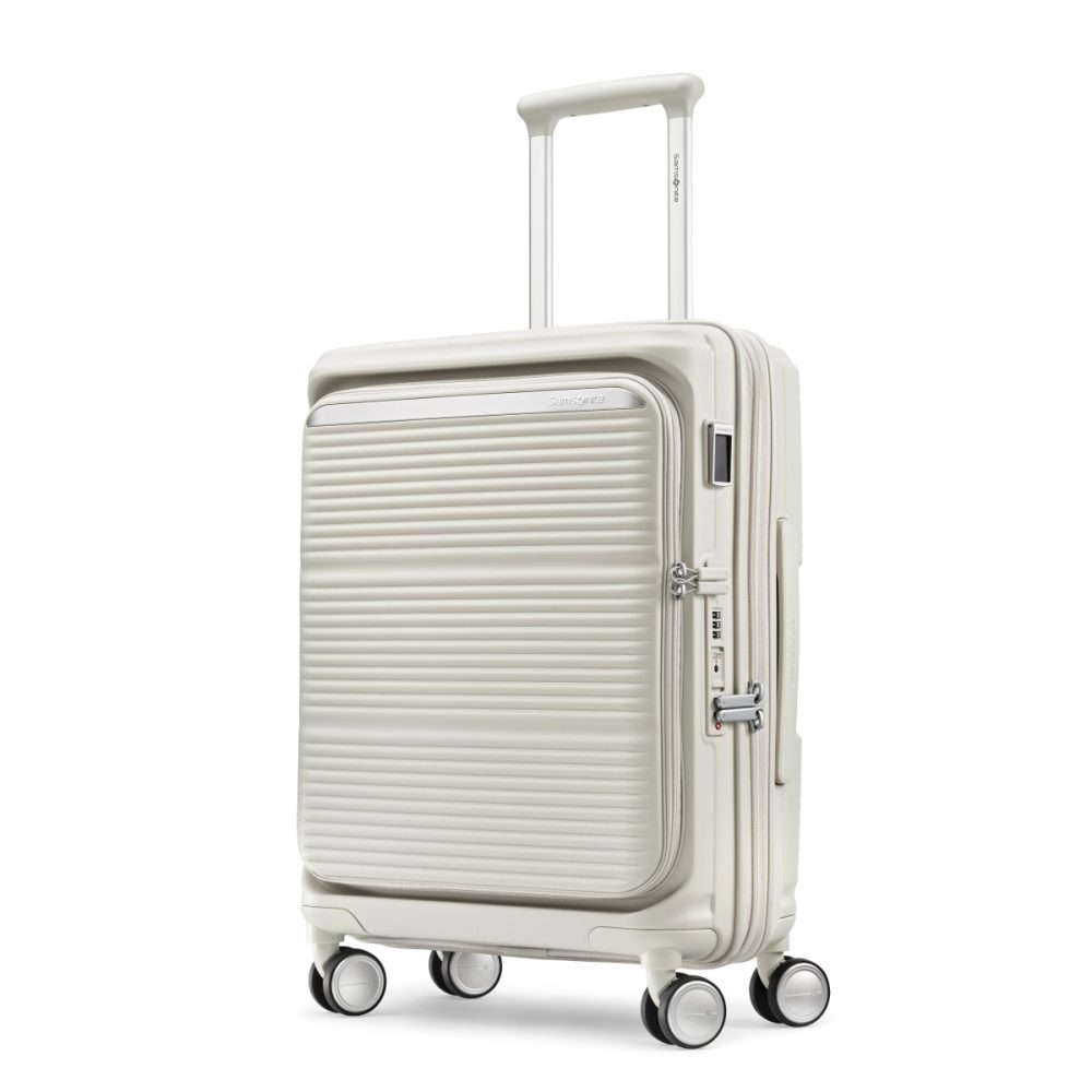 サムソナイト「パラリュクス スピナー55 EXP」￥44,000～55,000／3サイズ展開（55ℓ、67ℓ、75ℓ）／3色展開（ブラック、ストーングレー、オリーブ）