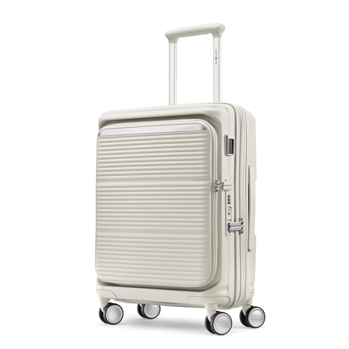 サムソナイト「パラリュクス スピナー55 EXP」￥44,000～55,000／3サイズ展開（55ℓ、67ℓ、75ℓ）／3色展開（ブラック、ストーングレー、オリーブ）