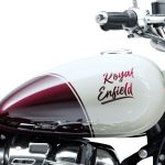 ティアドロップ型と呼ばれる流線型の燃料タンク