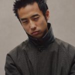 メンズビギ「COTTON TWILL × WOOL HOUND'S TOOTH REVERSIBLE COAT」￥88,000