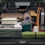 6：4分割リヤシートを採用し、キャンプ道具など多くの荷物も積み込める