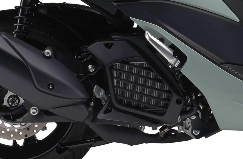 走りの楽しさと燃費・環境性能を両立させる125cc＆155ccの”BLUE CORE”水冷単気筒エンジンを搭載
