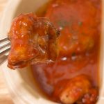 チキンは食べやすいサイズが2つ入っています
