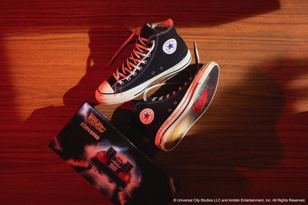コンバース「ALL STAR AGED MT HI / BACK TO THE FUTURE」￥17,600／限定1985足